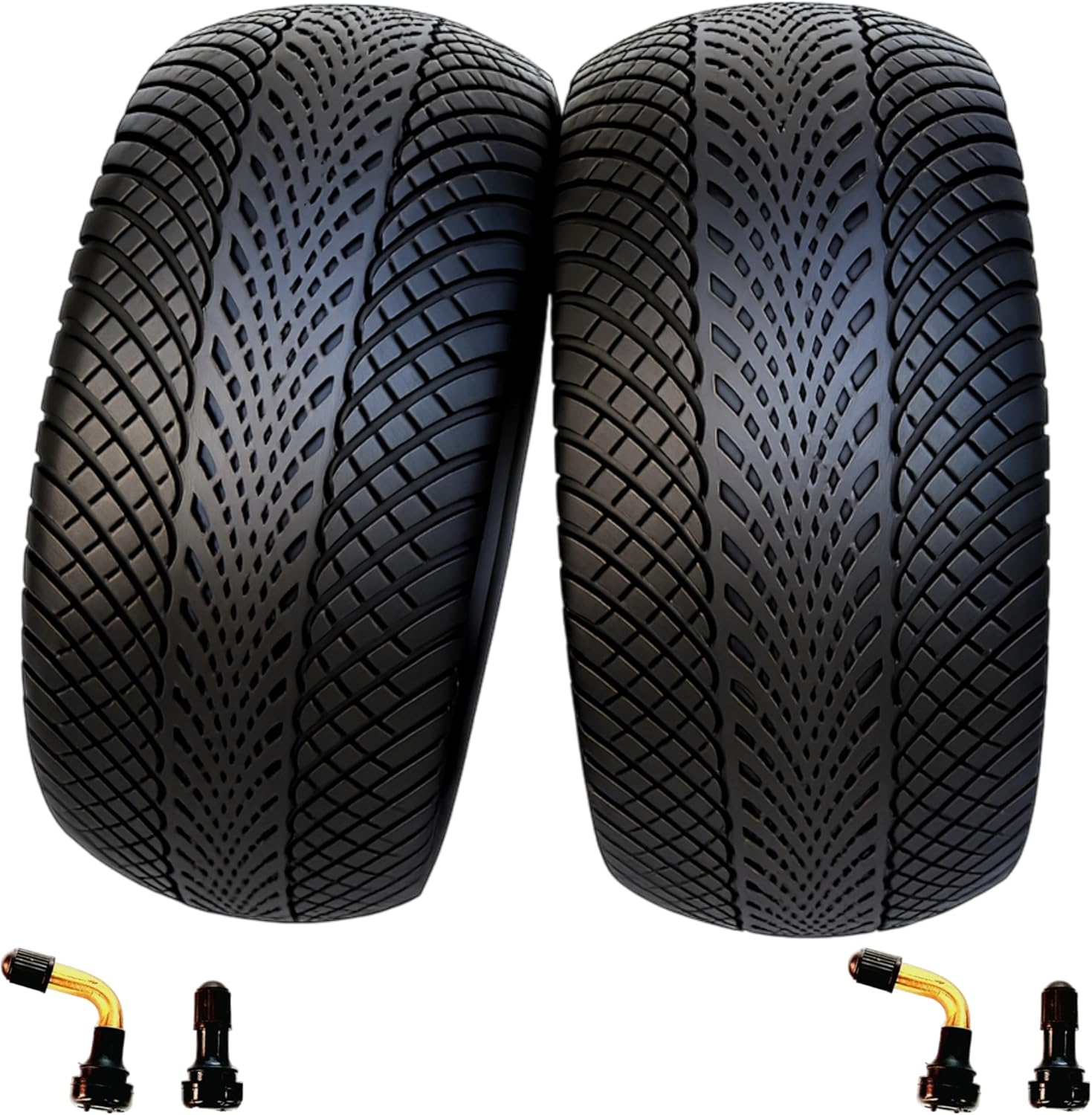 UGNE 80/65-6 tubeless vacuum scooter tires 2 pack