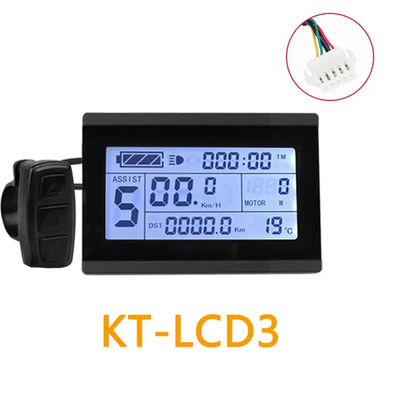UGNE e-bike parts KT LCD intelligent display meter