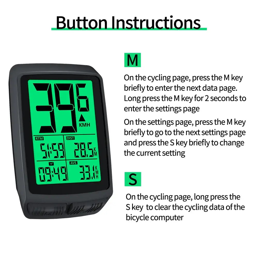 Ultra-long standby wireless speedometer with replaceable battery system