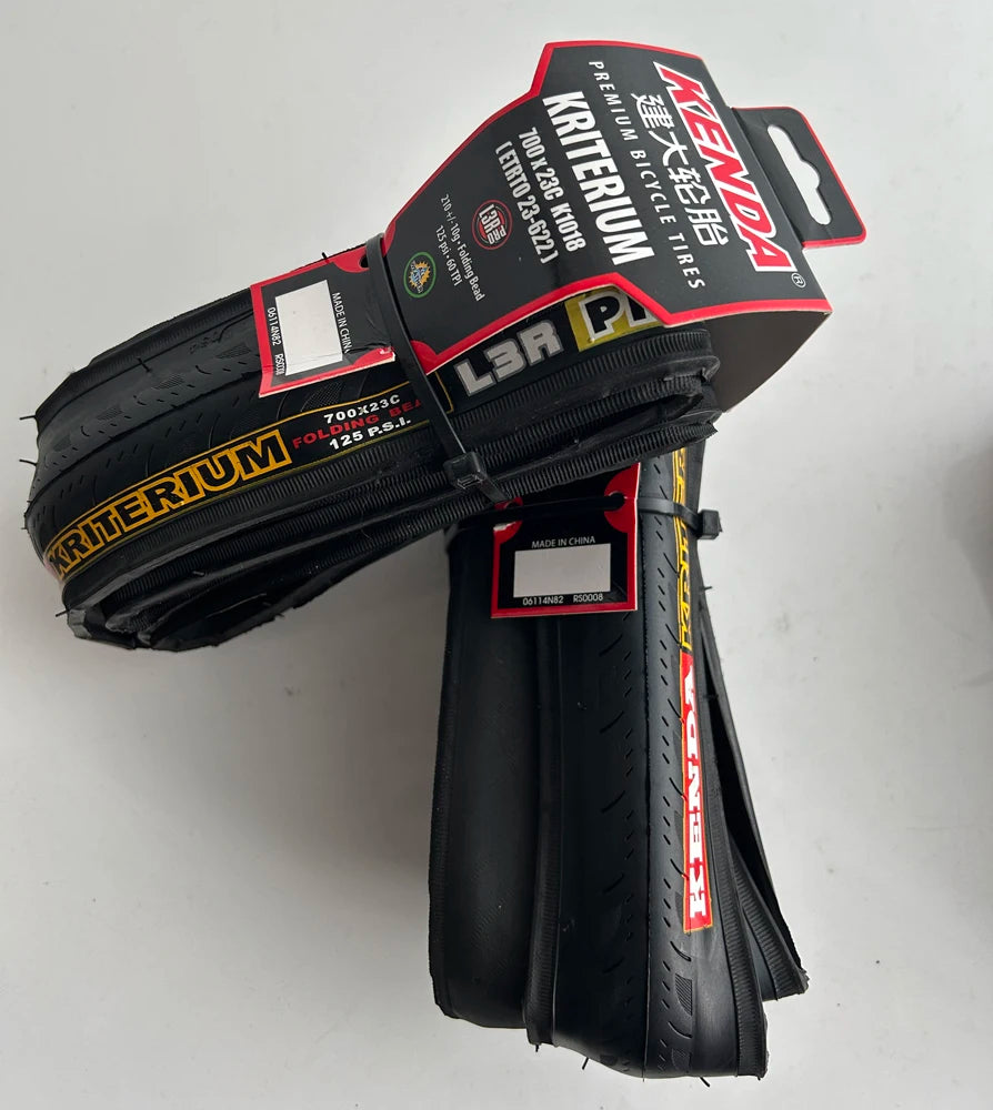 Ultralight low resistance road bike tire close up