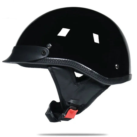 Unisex vintage riding helmet