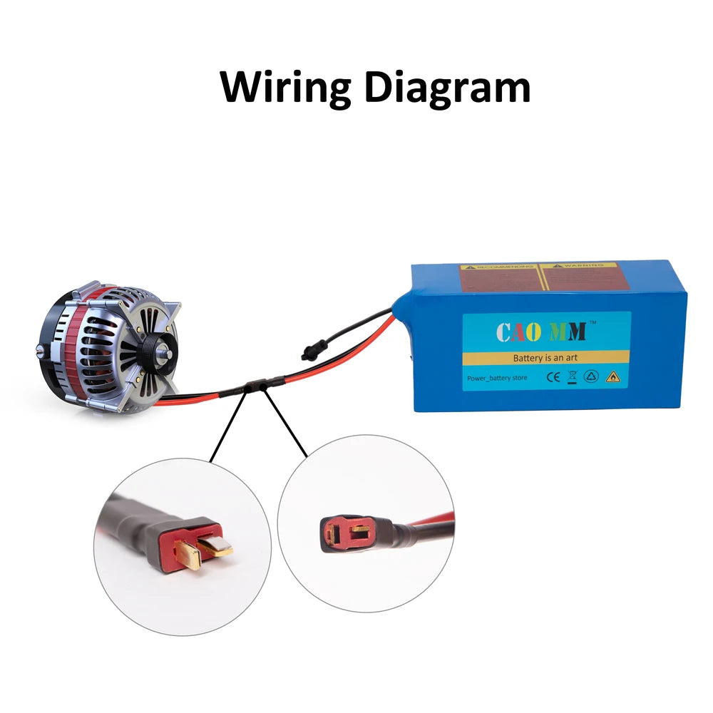 Universal 36V 48V lithium-ion e-bike battery pack for electric bicycles and scooters
