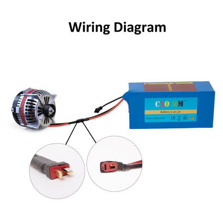 Universal 36V 48V lithium-ion e-bike battery pack for electric bicycles and scooters