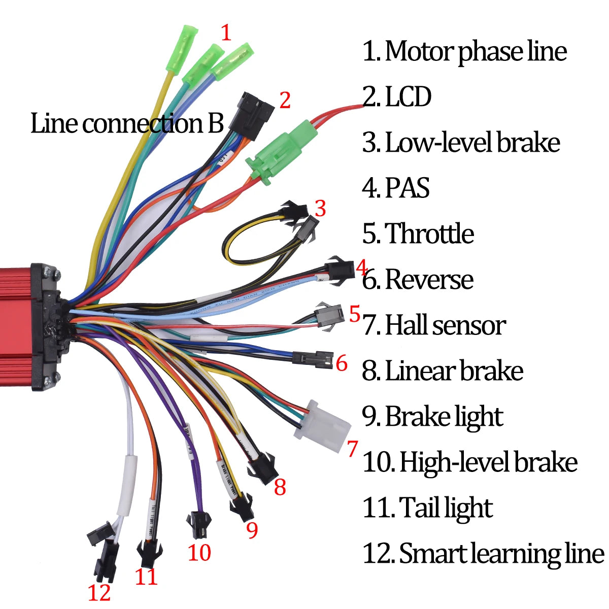 Universal 36V 60V electric scooter controller 2000W