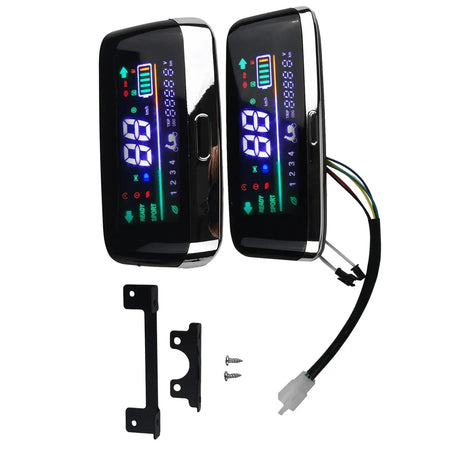 Universal 48V-72V LCD display for electric scooters