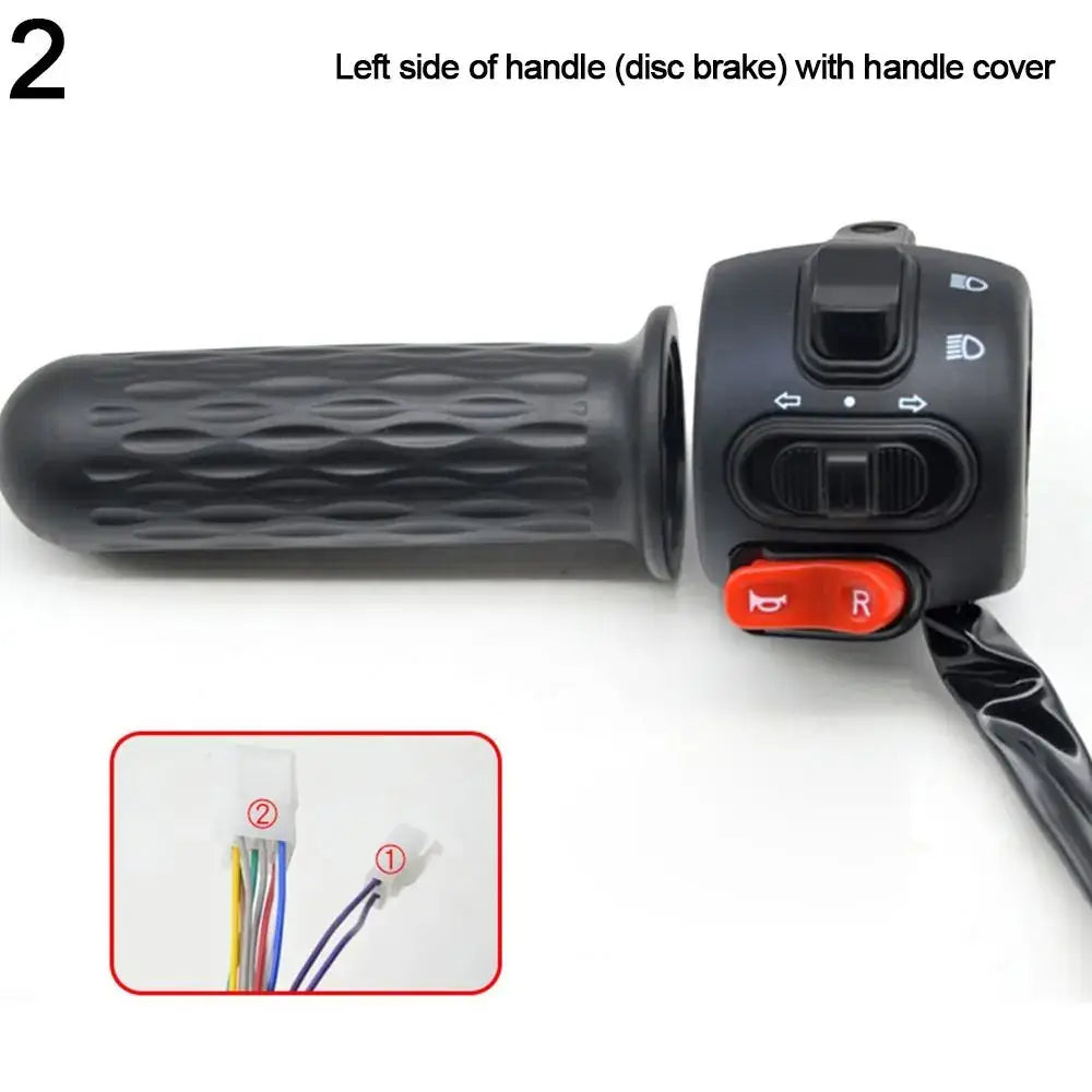 Universal 5th Gen EV handlebar control unit with premium ABS finish