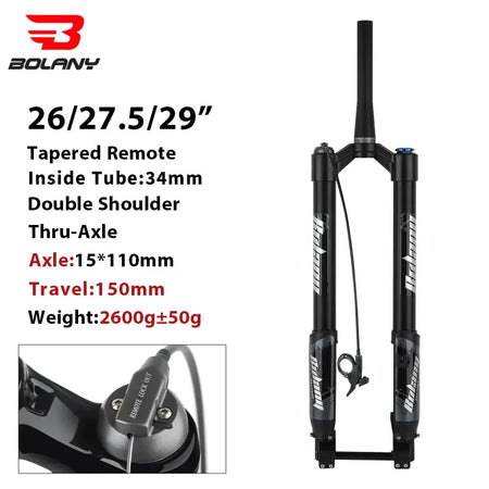 Universal Fit 26" 27.5" 29" Inverted Front Fork Assembly