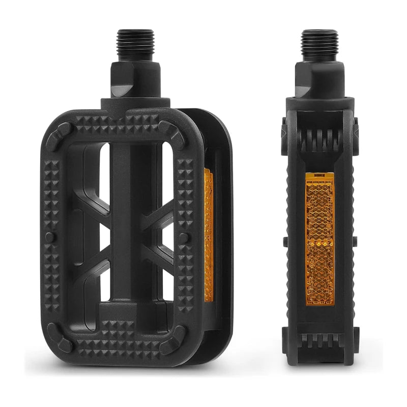 Universal bike pedals compatible with most bicycles