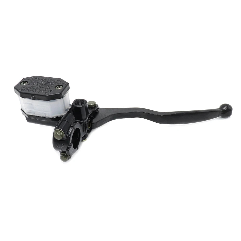 Universal clutch brake lever master cylinder for motorcycles