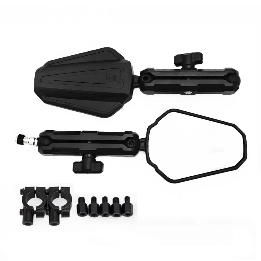 Universal foldable motorcycle rearview side mirror for all bike models
