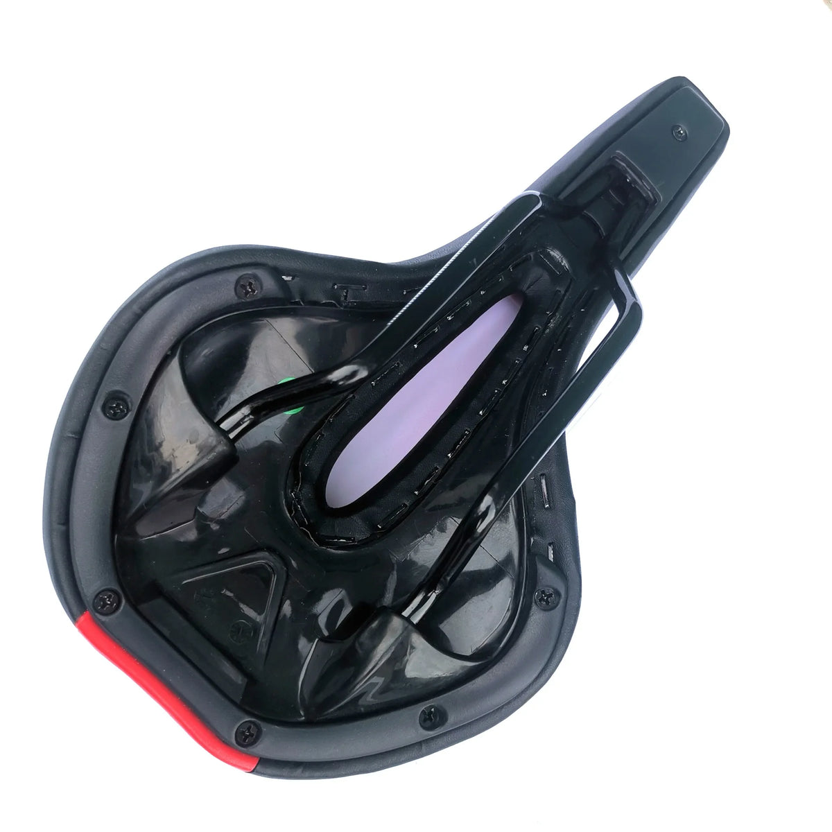 Universal gel bike seat cover with PU leather and shockproof design