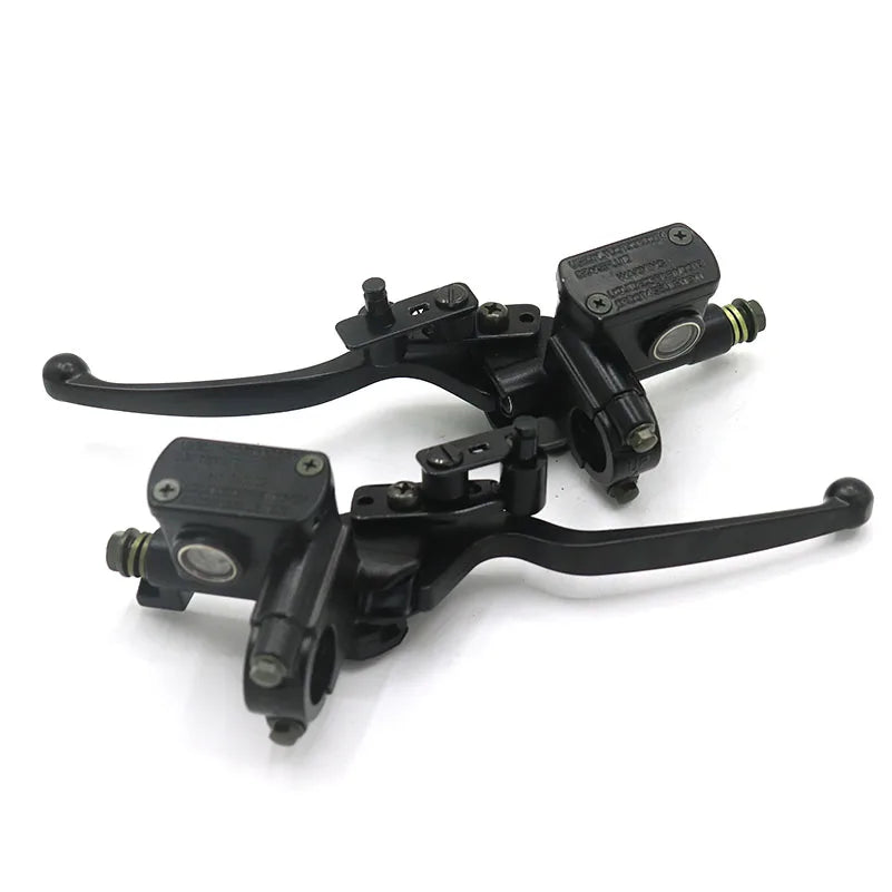 Universal hydraulic brake and clutch lever set for dirt bike ATV