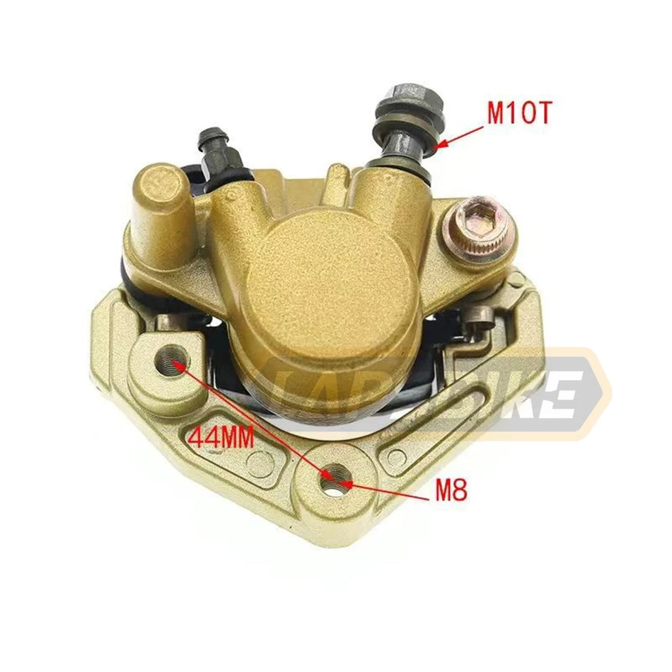 Universal motorcycle hydraulic brake caliper system