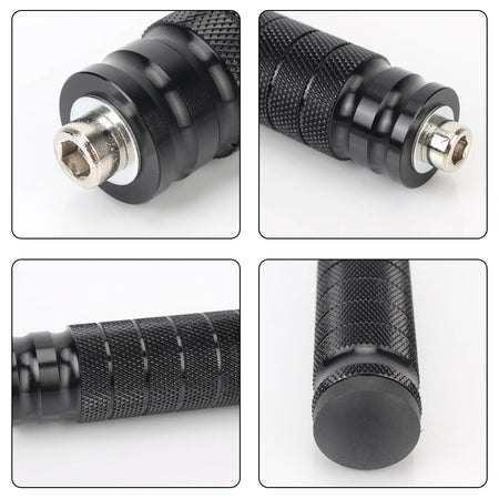 Universal motorcycle rearset footrest replacement pegs