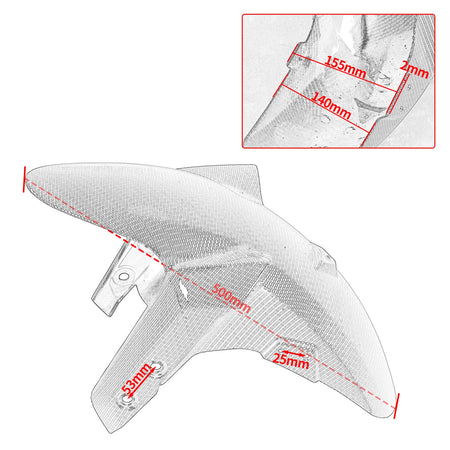 Unpainted-Front-Fender-Replacement-for-Yamaha-MT09-Tracer