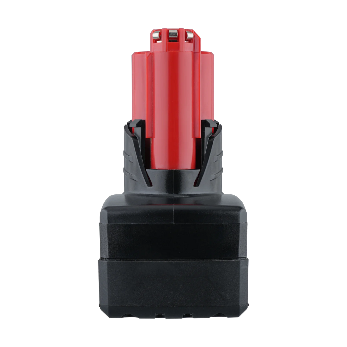 VANON 12V replacement battery connected to a Milwaukee cordless power tool
