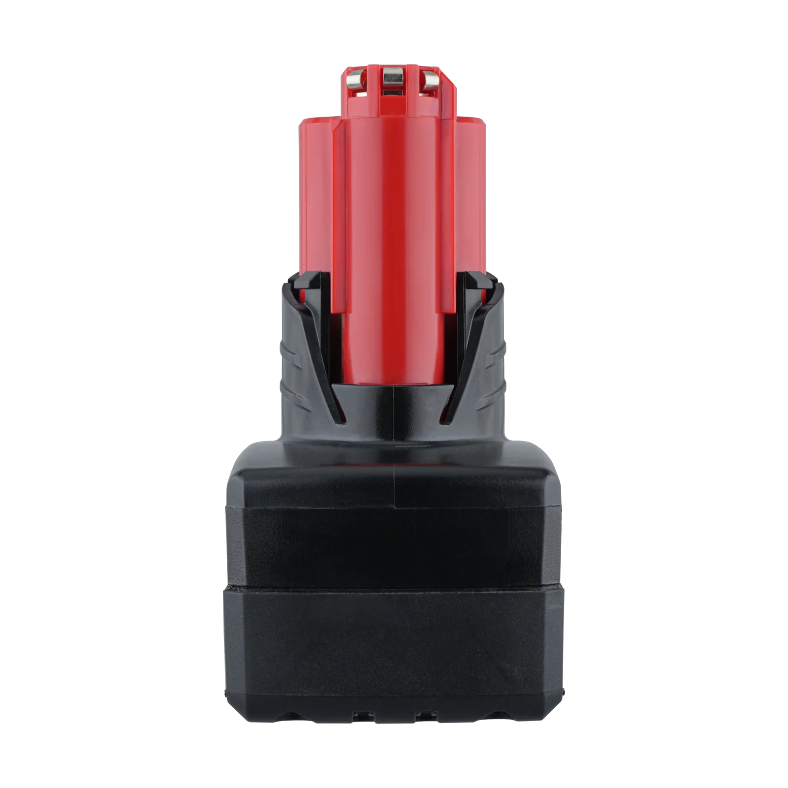 VANON 12V replacement battery connected to a Milwaukee cordless power tool