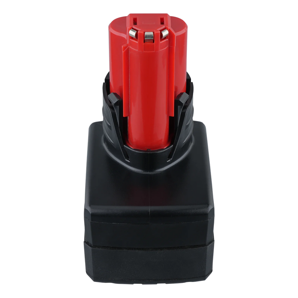 VANON multi-pack M12 lithium battery showing capacity and power indicator