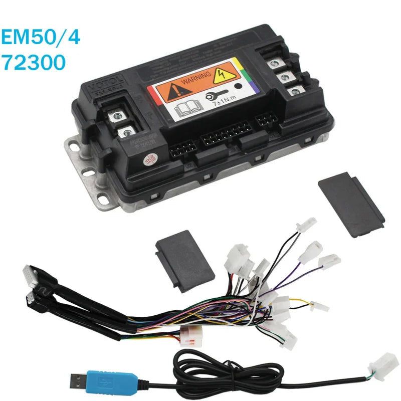 VOTOL EM50-4 Programmable Motor Controller 48V-72V for Electric Scooters
