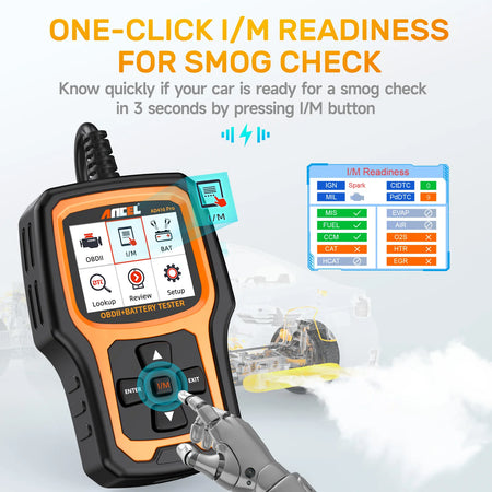   ANCEL AD410 OBD2 Scanner Code Reader - Multi-Language Automotive Diagnostic Tool