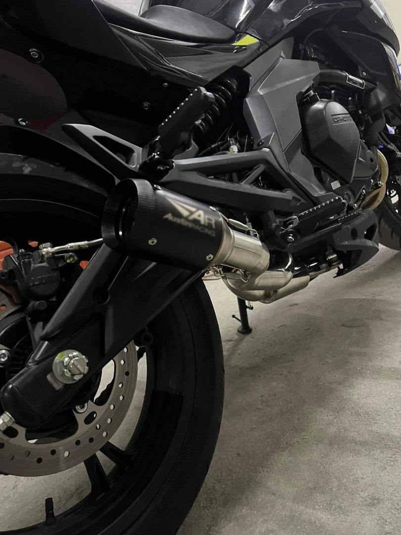  51mm Motorcycle Exhaust Muffler Silencer for NINJA400, Yamaha R1/R3/R6, Z900, CBR600, ADV750