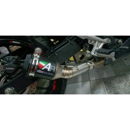   51mm Motorcycle Exhaust Muffler Silencer for NINJA400, Yamaha R1/R3/R6, Z900, CBR600, ADV750