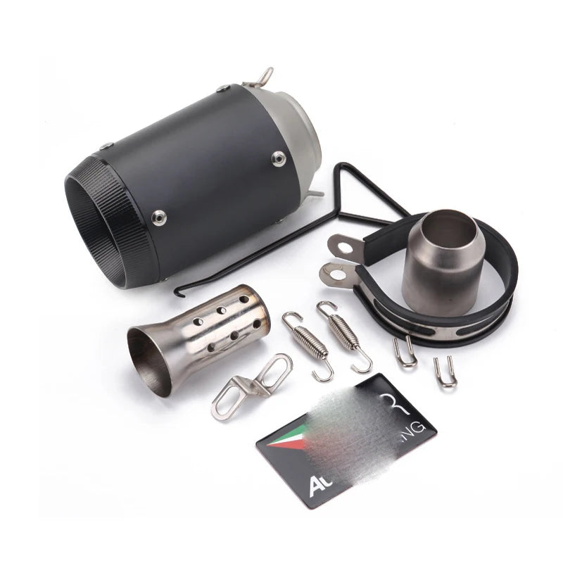   51mm Motorcycle Exhaust Muffler Silencer for NINJA400, Yamaha R1/R3/R6, Z900, CBR600, ADV750