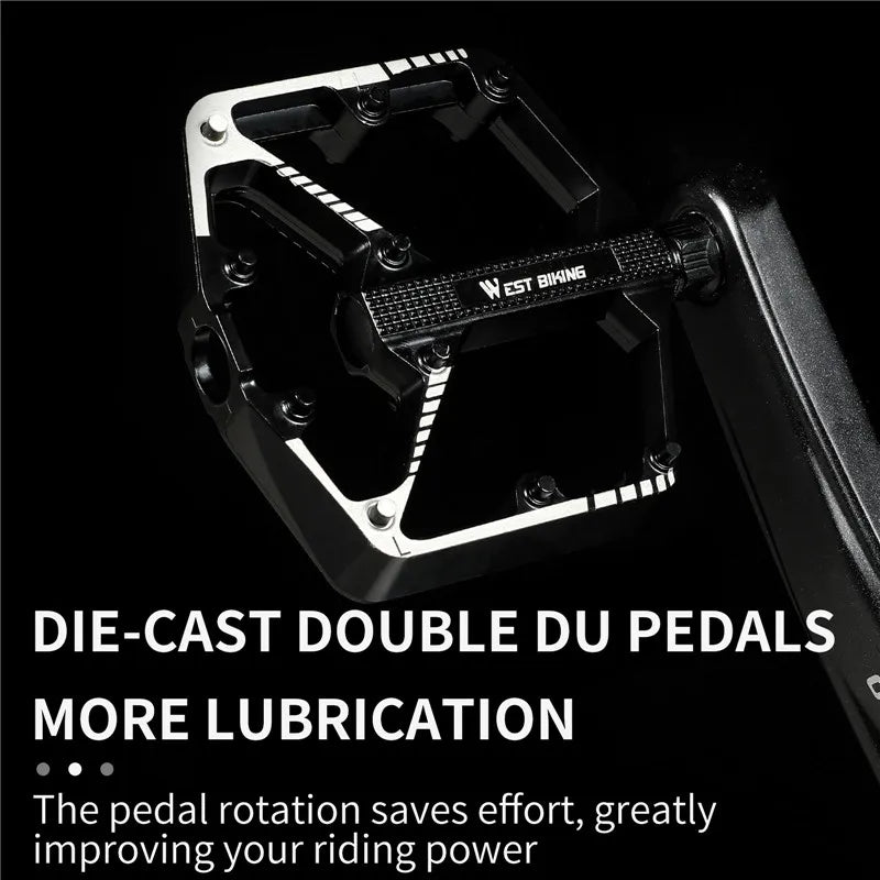 WEST BIKING cycling pedals anti slip platform design