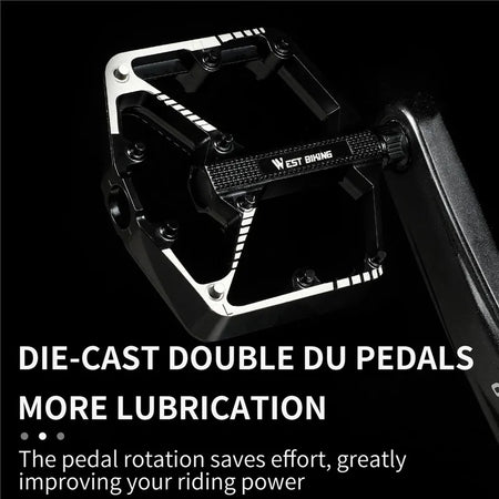 WEST BIKING cycling pedals anti slip platform design
