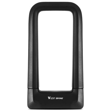 WEST BIKING thick zinc alloy U-lock for high-security bicycle protection