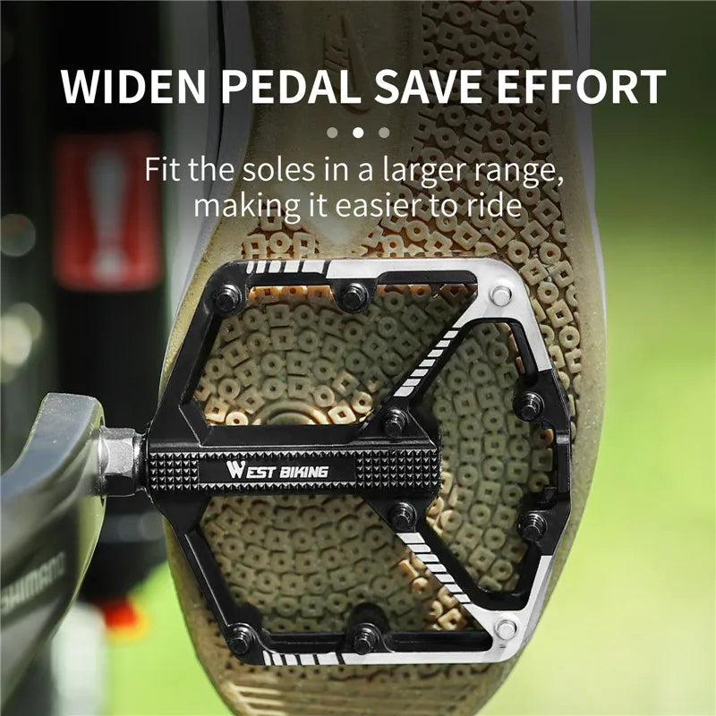WEST BIKING ultralight bike pedals for MTB and road bikes