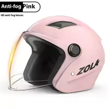 Warm padded interior helmet for comfortable cold weather riding