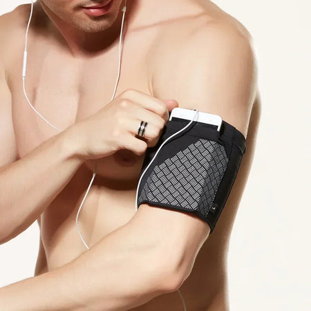 Water-Resistant Exercise Arm Bag in Four Vibrant Colors