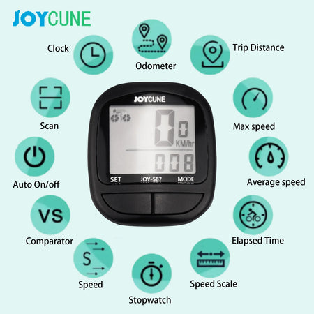 Waterproof-IPX5-Bicycle-Speedometer-Display