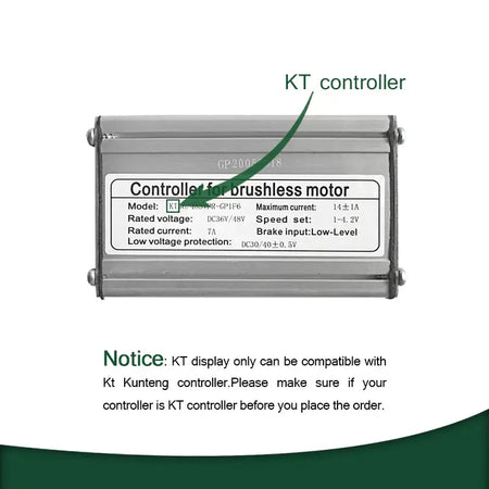 Waterproof Julet connector on KT series electric bike display cable