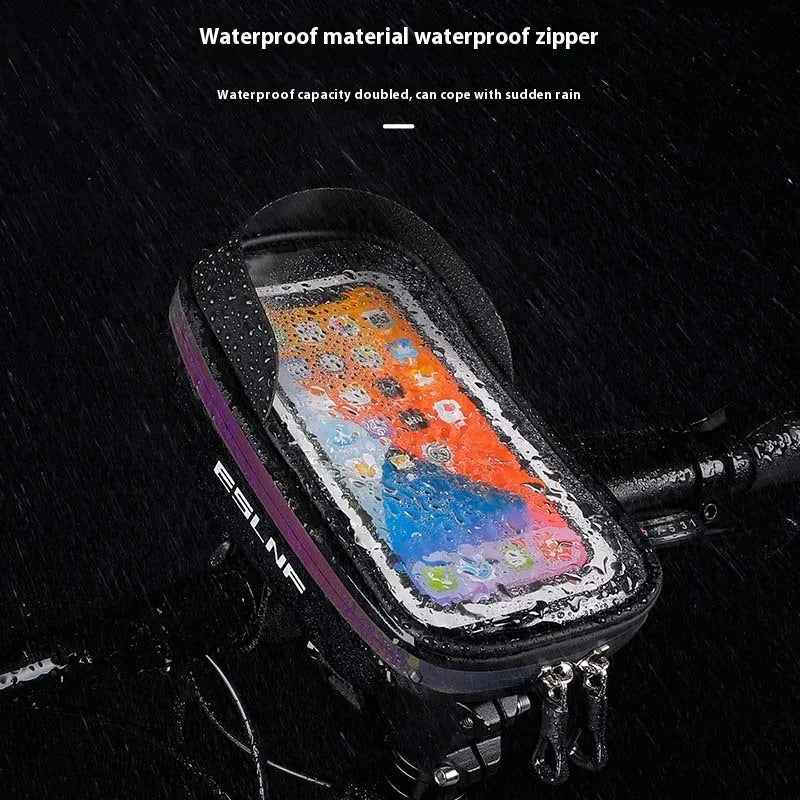 Waterproof bike phone holder pouch for cycling