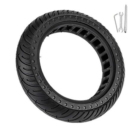 Wear resistant 8.5 inch solid scooter tire upgrade