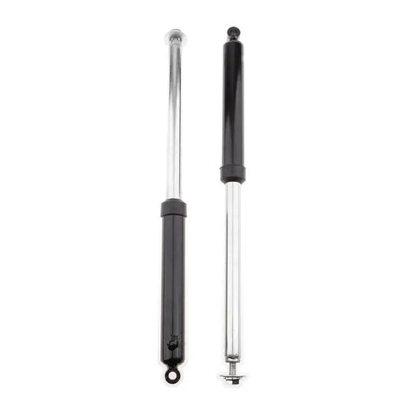 Weather-Resistant Black Front Fork Shocks for Off-Road Mini Bikes