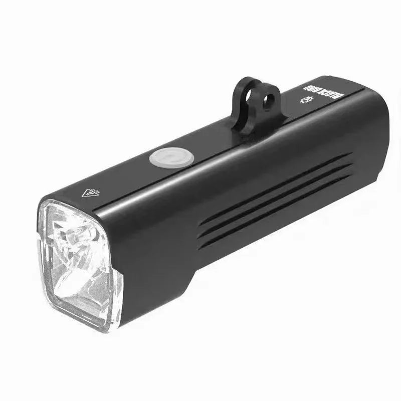 Weather-resistant front bike light for cycling