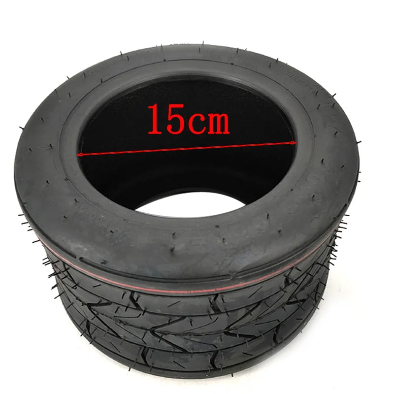 Widened 10 inch vacuum tire for small Harley electric scooter