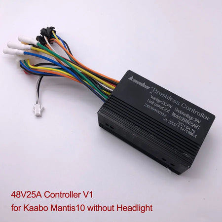 Wiring Connectors of Kaabo Mantis 10 60V Controller for 18.2Ah Scooter