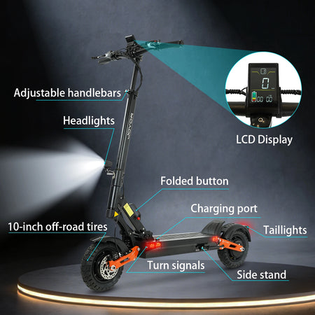 X5 Pro 4000W Electric Scooter for Adults