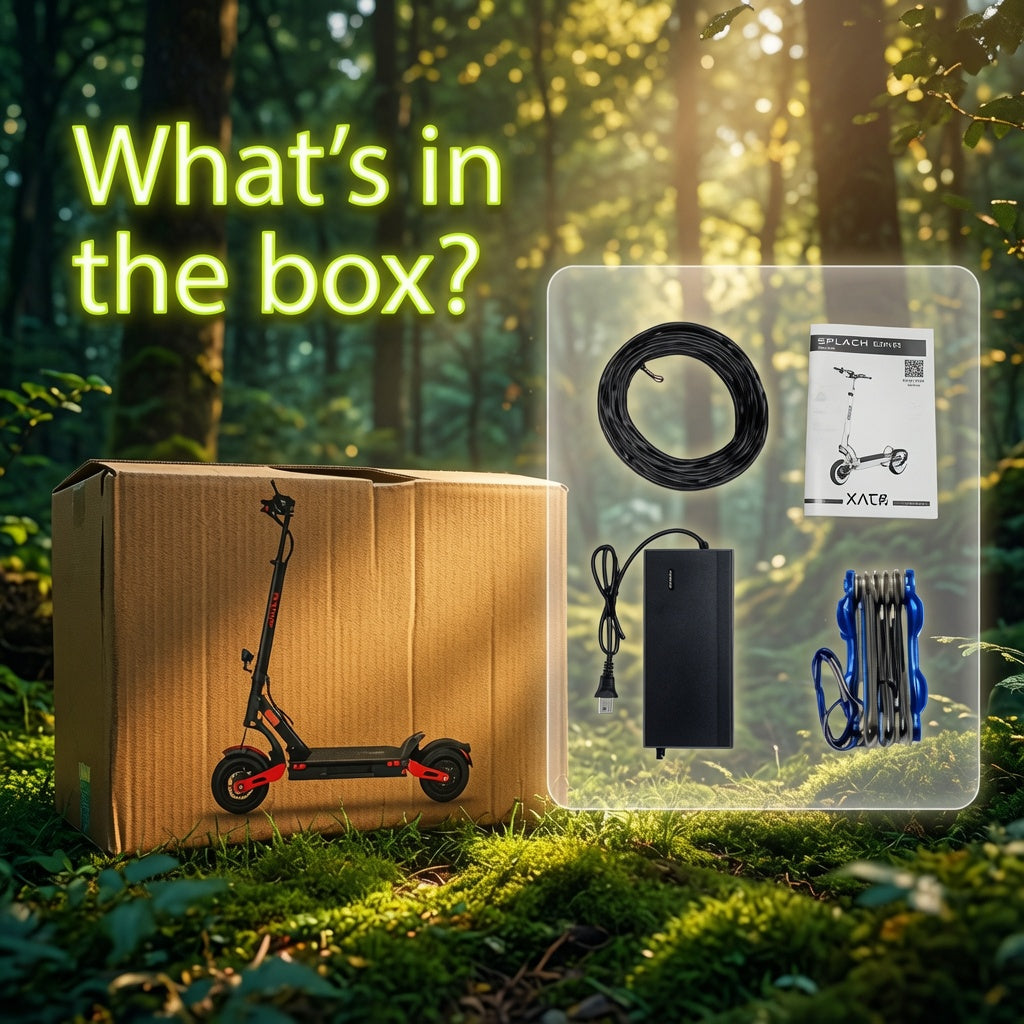 X5 Pro All-Terrain Electric Scooter Side View