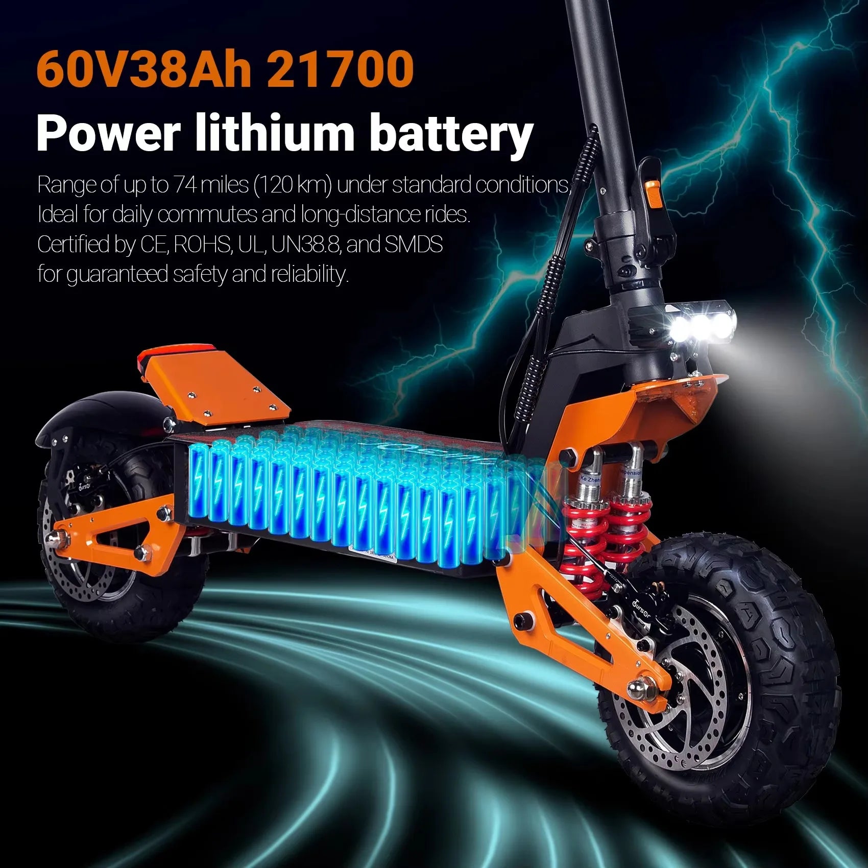 X5 Pro All-Terrain Electric Scooter on Trail