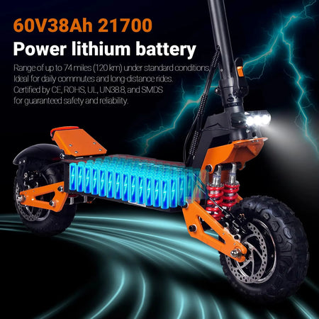 X5 Pro All-Terrain Electric Scooter on Trail