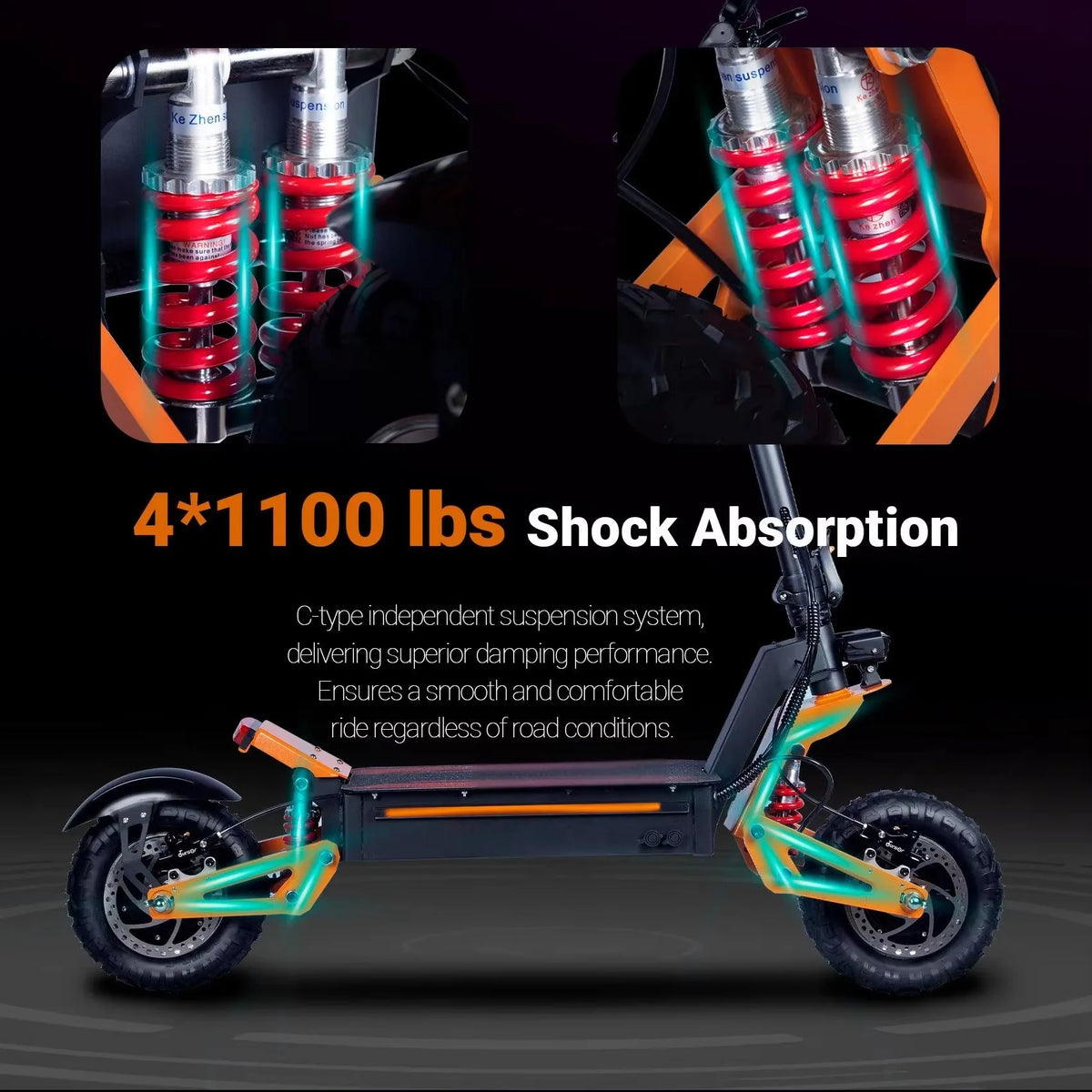 X5 Pro Electric Scooter with Dual Suspension