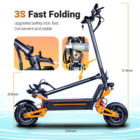 X5 Pro Scooter with XOD Oil Brakes