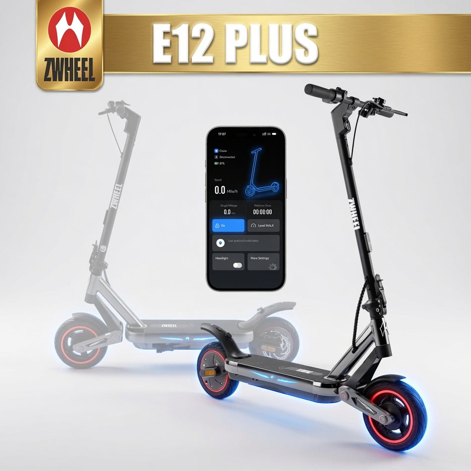 ZWHEEL E12 PLUS smart electric scooter