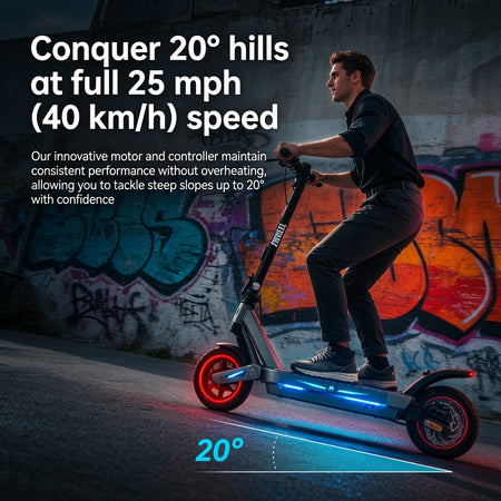 ZWHEEL folding e-scooter with smart features