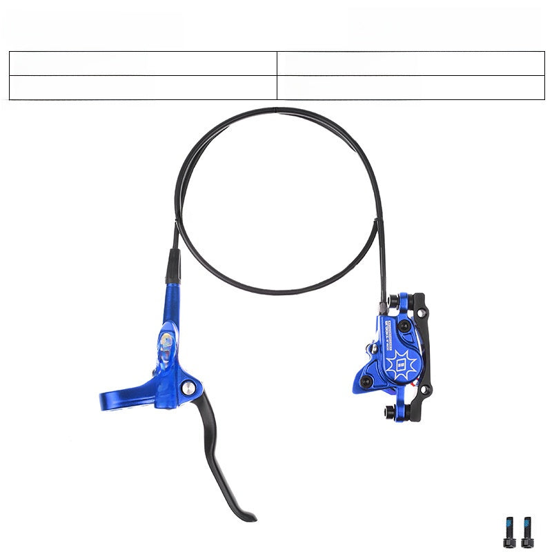 BL-M620 Integrated Hydraulic Disc Brake Set – Dual Piston Aluminum MTB Brake Kit